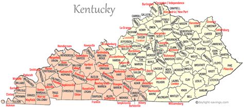 kentucky time zone|kentucky time zones map counties.